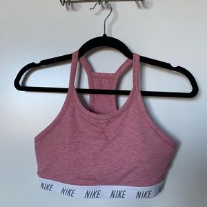 Nike Women’s Pink Medium Sports Bra